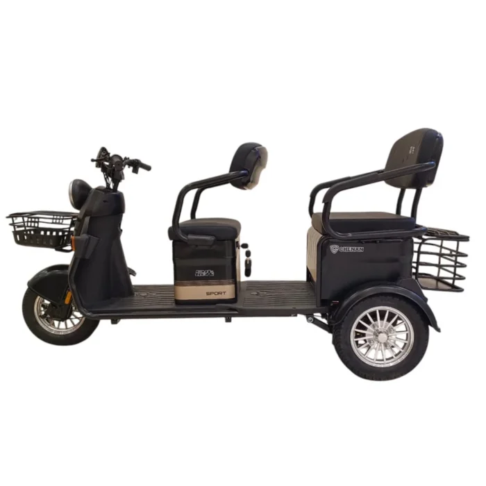 T30 Heavy Duty 3-Seater Electric Mobility Scooter | Powerful & Comfortable | GHAZI BICyCLE