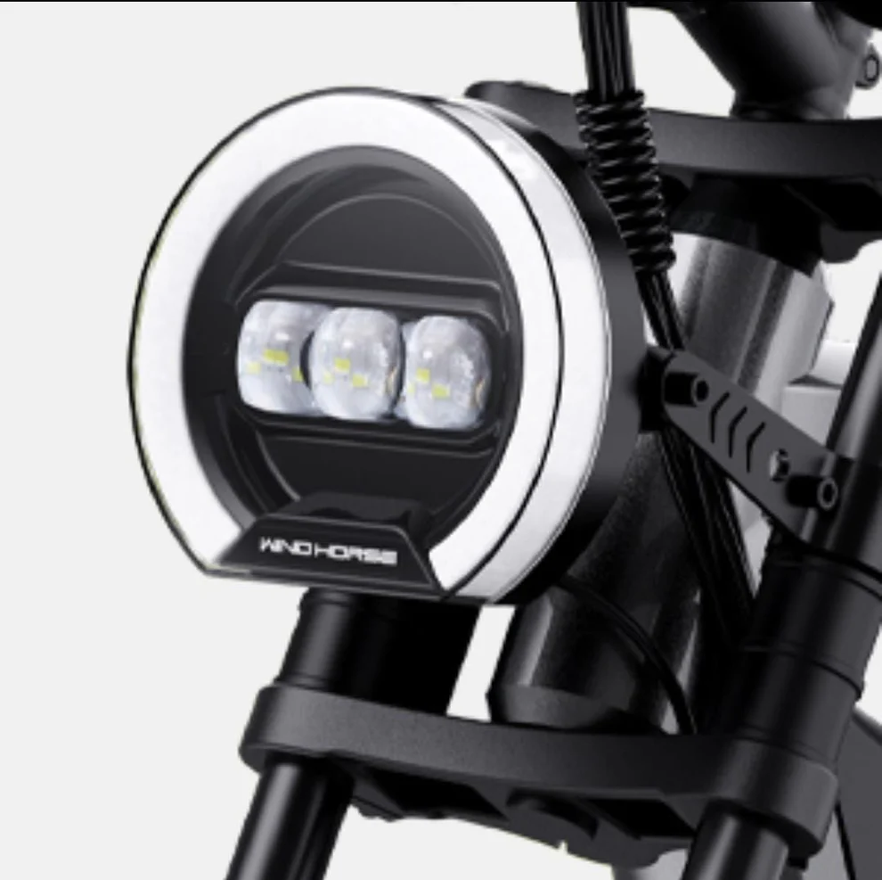 D3 Fat Tire Electric Bike | 7-Speed Off-Road E-Bicycle | Durable All-Terrain Ride - Image 6