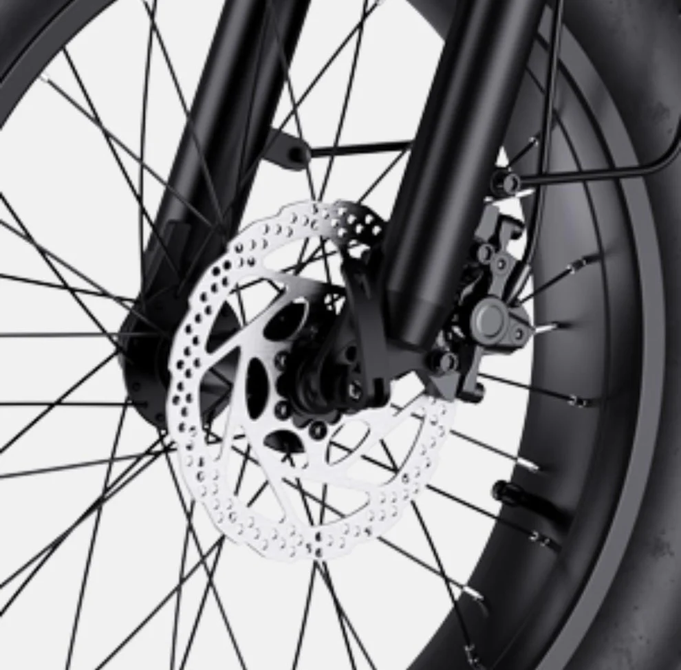 D3 Fat Tire Electric Bike | 7-Speed Off-Road E-Bicycle | Durable All-Terrain Ride - Image 3
