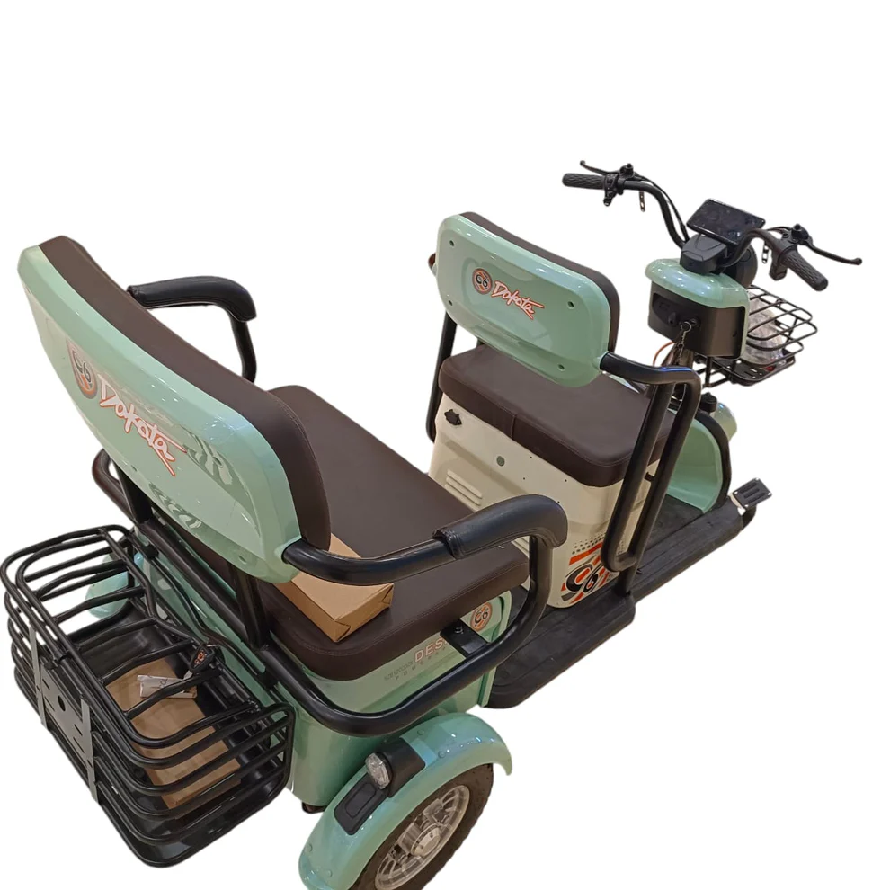 F7A Tri-Wheel 3-Seater Electric Buggy with Luggage Space | 48V Long Range | GHAZI BICyCLE - Image 3