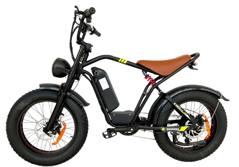 S1 Fat Tires E-Bike with 5 Speed Shimano Gears - Image 7