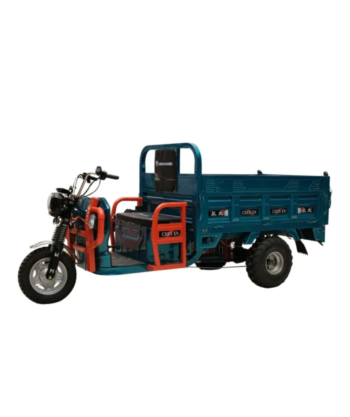 Electric Cargo Tuk Tuk 1.6M | 1500W Motor Tricycle with Trolley