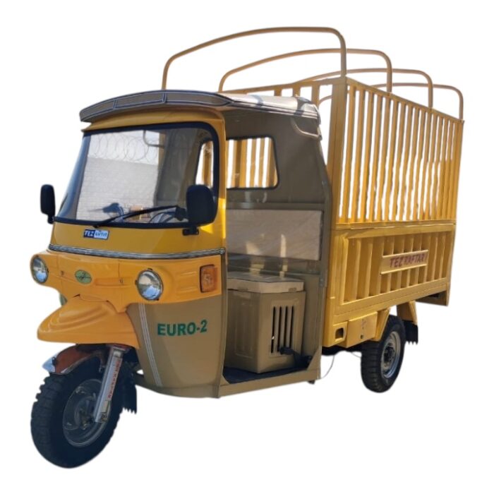 200cc Petrol Full Body Heavy Duty Cargo TukTuk Rickshaw – Commercial 3-Wheel (Full Steel Cage Body)